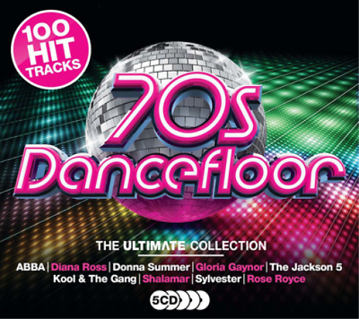 #ad Various Artists 70s Dancefloor CD Box Set UK IMPORT