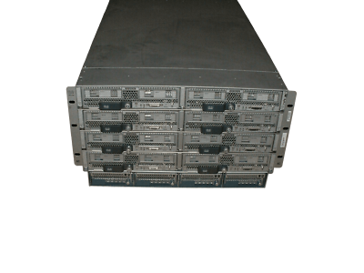 #ad Cisco UCS 5108 Blade Server Chassis Enclosure 8x B200 M4 16x E5 2640v3 128gb