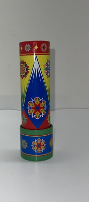 #ad Vintage Toy Kaleidoscope Schylling 2002 Multi Color Tin