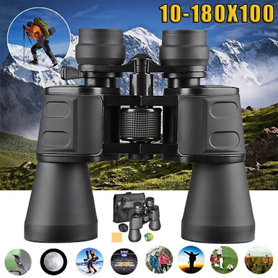 #ad 180x100 Compact Binoculars for Bird Watching Theater Concerts Hunting Sports