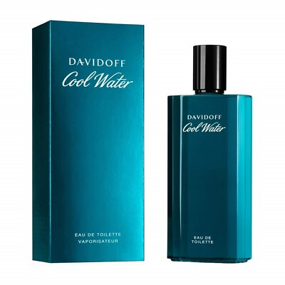 #ad COOL WATER Cologne by Davidoff 2.5 oz eau de toilette Spray New in Sealed Box