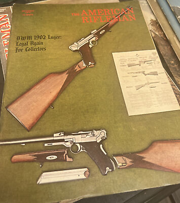 The American Rifleman Magazine December 1972 Vintage