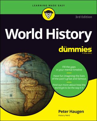 #ad World History For Dummies Paperback Peter Haugen