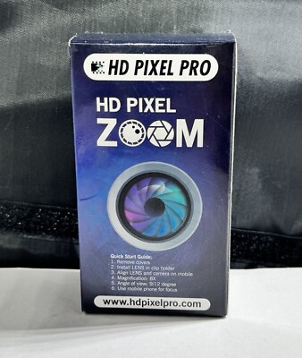 #ad HD Pixel Pro 8x Zoom Lens For Mobile Phones iPhone iPad Galaxy And More