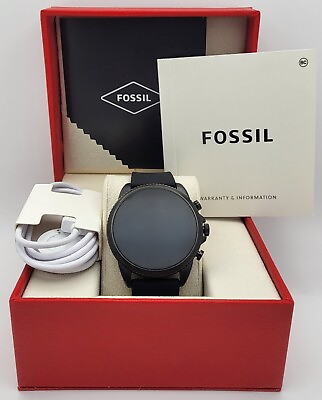 #ad #ad Fossil Gen 6 FTW4061V Men#x27;s Touchscreen Smartwatch with Alexa Built In 44mm