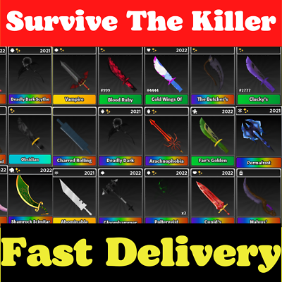 #ad Roblox Survive The Killer STK Knives Killers UPDATED Cheap and Fast Delivery