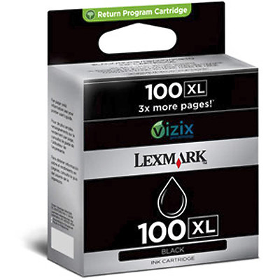 #ad Lexmark 100 XL Genuine Black INK 100xl for S815 S301 S305 S405 S505 S605 Pro905