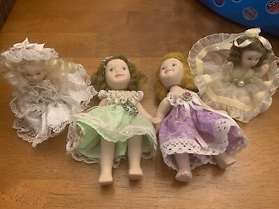 #ad Antique Dolls With Moving Arms Legs And Head.