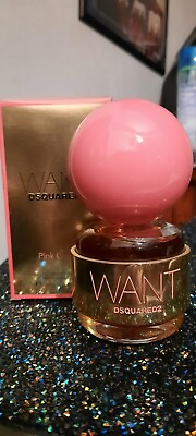 #ad Dsquared2 Want PINK GINGER 3.4oz 100ml Edp Spray Hard To Find