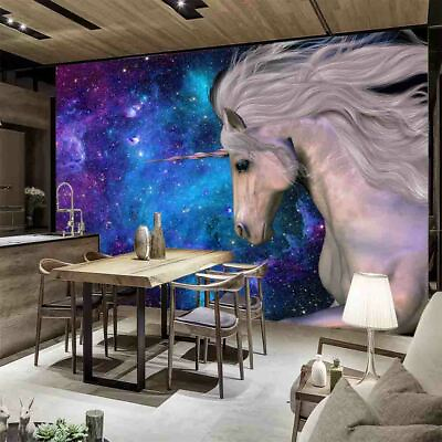 #ad Garland Lion Sky 3D Full Wall Mural Photo Wallpaper Printing Home Kids Decor