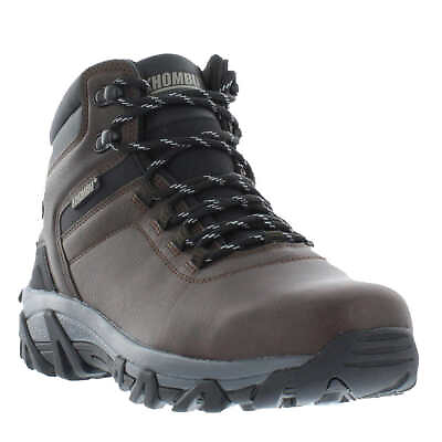 KHOMBU Mens Hiking Boots for Walking Hike Work Slip Resistant Shoes Boot