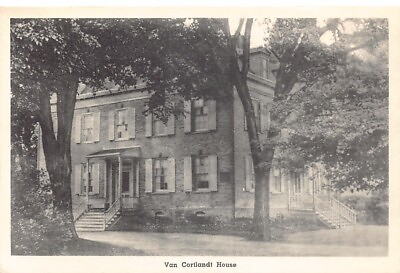 #ad Van Cortlandt House Bronx New York Vtg Postcard CP319