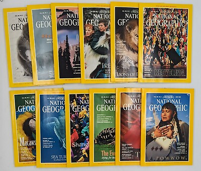 #ad 1994 National Geographic Magazine Back Issues Your Choice
