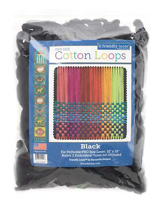 #ad Friendly Loom Potholder Cotton Loops 10 Inch Pro Size Loops Make 2 Potholders...