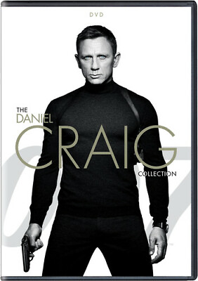 #ad 007 James Bond The Daniel Craig Pierce Brosnan 4 Film Collection DVD NEW