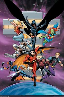 #ad DC Comics Teen Titans Group Poster