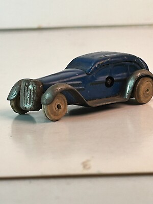 #ad Made in Japan 1930#x27;s Tin Windup Car Original