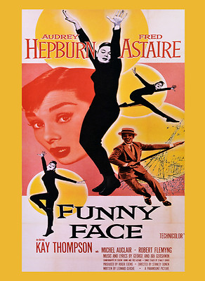 For home decoration Movie POSTER.Funny Face.Home Room Decor art print.q587