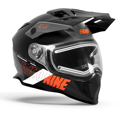 #ad 509 Delta R3L Ignite Full Face Snowmobile Helmet Heated Shield