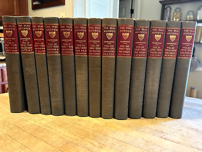 #ad The Real America in Romance 1914 Complete Set 13 vols Art Edition Markham