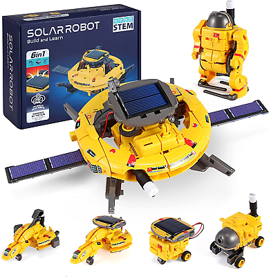STEM Projects for Kids Age 8 12 Science Kits for Boys Solar Robot Space Toys G