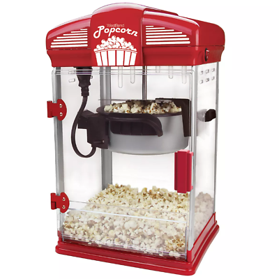 West Bend Theater Popcorn Machine 82515 Red