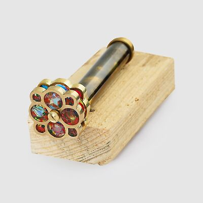 #ad AL QAYIM Vintage Brass Kaleidoscope Timeless Optical Toy for Art Lovers amp; R...