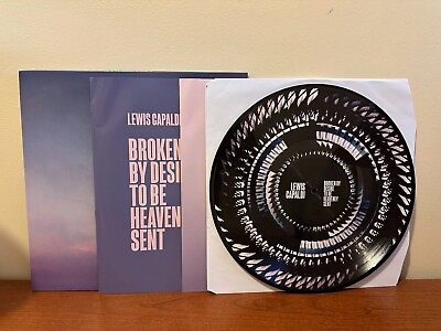 Lewis Capaldi Broken by Desire to be Heavenly Sent Zoetrope Vinyl LP LE 5000
