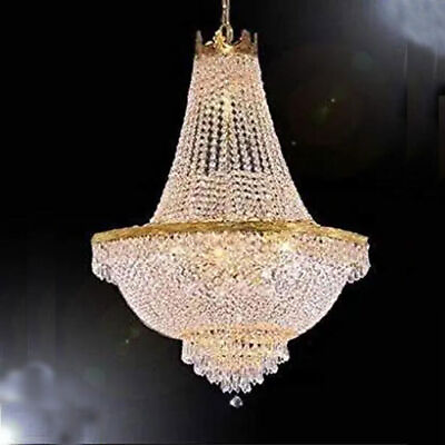 #ad 60*70cm Crystal Chandeliers Luxury Lighting Pendant Lamps Home Ceiling Fixtures