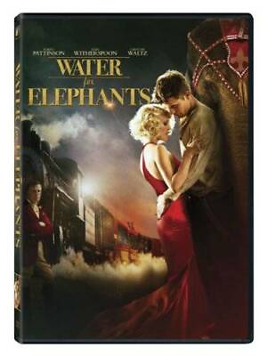 Water for Elephants DVD By Robert PattinsonReese Witherspoon VERY GOOD