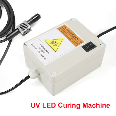 Curing Machine 10W 365nm UV LED Lamps Curing Direct Circular Spot F Hard Disk