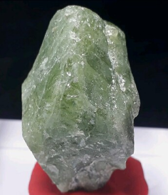 100CTs NATURAL RARE TERMINATED PERIDOT GREEN GENUINE CRYSTAL FROM PAKISTAN.