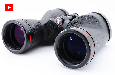 #ad NEAR MINT Red Line Nikon Binoculars 7x50 7.3° SP Porro Prism Waterproof JAPAN