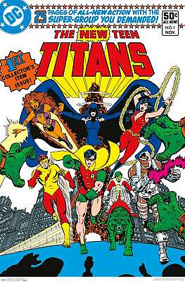 #ad DC Comics Teen Titans The New Teen Titans #1 Poster