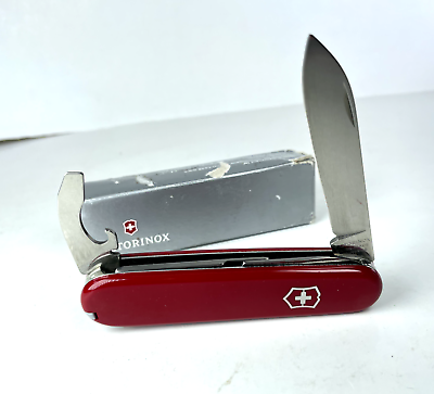 #ad #ad Victorinox Swiss Army Climber Pocket Multitool Knife 1.3703 Red