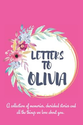 #ad Letters to Olivia: A personalized modern baby book for bu... by Mom Undomestic