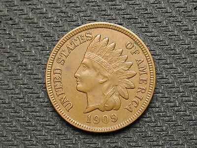 #ad 💰 COIN SALE AU 1909 INDIAN HEAD CENT PENNY w DIAMONDS amp; FULL LIBERTY #460 🔥
