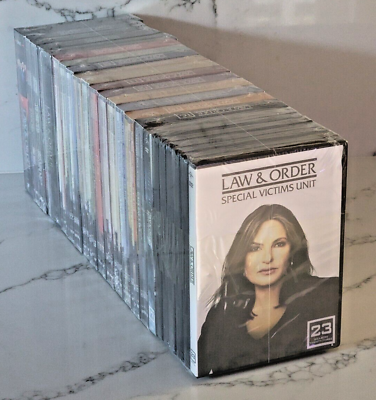 #ad LAW AND ORDER SVU The Complete Series Seasons 1 23 DVD SET Brand New Sealed