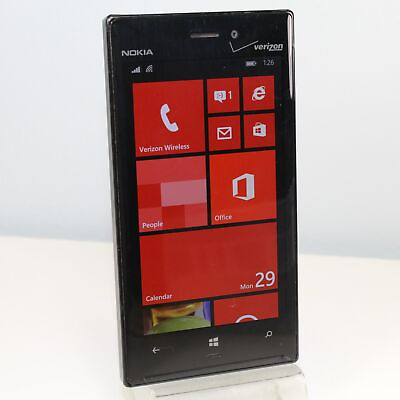 Nokia Lumia 928 RM 860 Verizon 4G LTE Smartphone Black 32GB