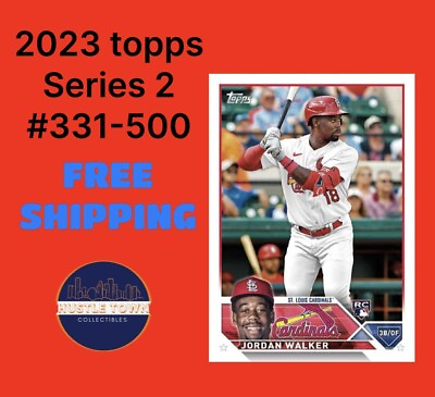 #ad 2023 Topps Series 2 Baseball You Pick amp; Complete Your Set #331 500 FREE SHIP