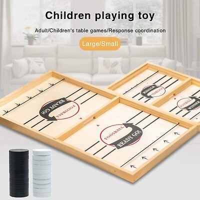 Big Size Desktop Winner PK Board Game Fast Sling Puck Game Family Toy Child Gift