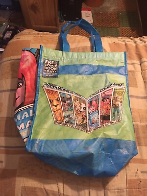 #ad Free Comic Book Day Poly Tote Shopping Bag Hard To Find