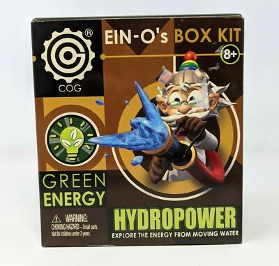 New Tedco Toys COG Ein O#x27;s Box Kit Green Energy Hydropower Science Model FP20