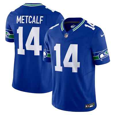 #ad Authentic Nike DK Metcalf Seattle Seahawks Vapor FUSE Throwback Limited Jersey