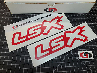 LSX Decals Outline Racing Hood Window Stickers LS1 LS6 LS2 LS3 LS7 Colors Sizes: