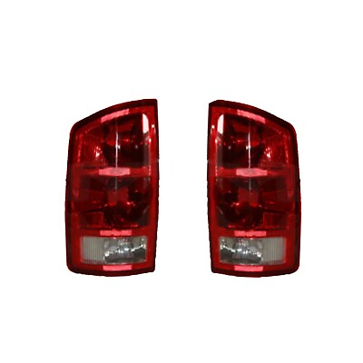 #ad PAIR OF TAIL LIGHTS FITS DODGE RAM 4000 2002 2005 2006 55077347AF CH2801147