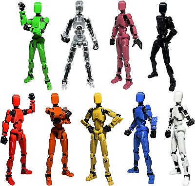 #ad T13 Action FigureTitan 13 Action Figure Toy Robot3D Printed Jointed Movable