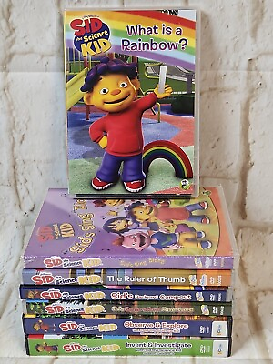 Sid the Science Kid DVD#x27;s Lot of 5 Sing Along Campout What is a Rainbow