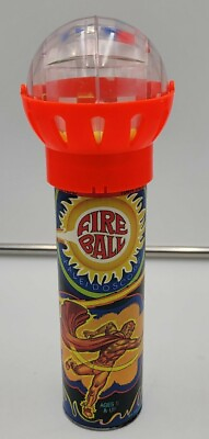 #ad Vintage 1978 Steven Fire Ball Kaleidoscope Great Graphics Two Turning Mechanism