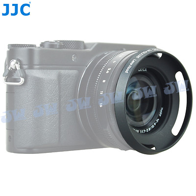 #ad Lens Hood for Panasonic LUMIX DMC LX100 LEICA D LUX Typ 109 Fits 43mm Lens Cap